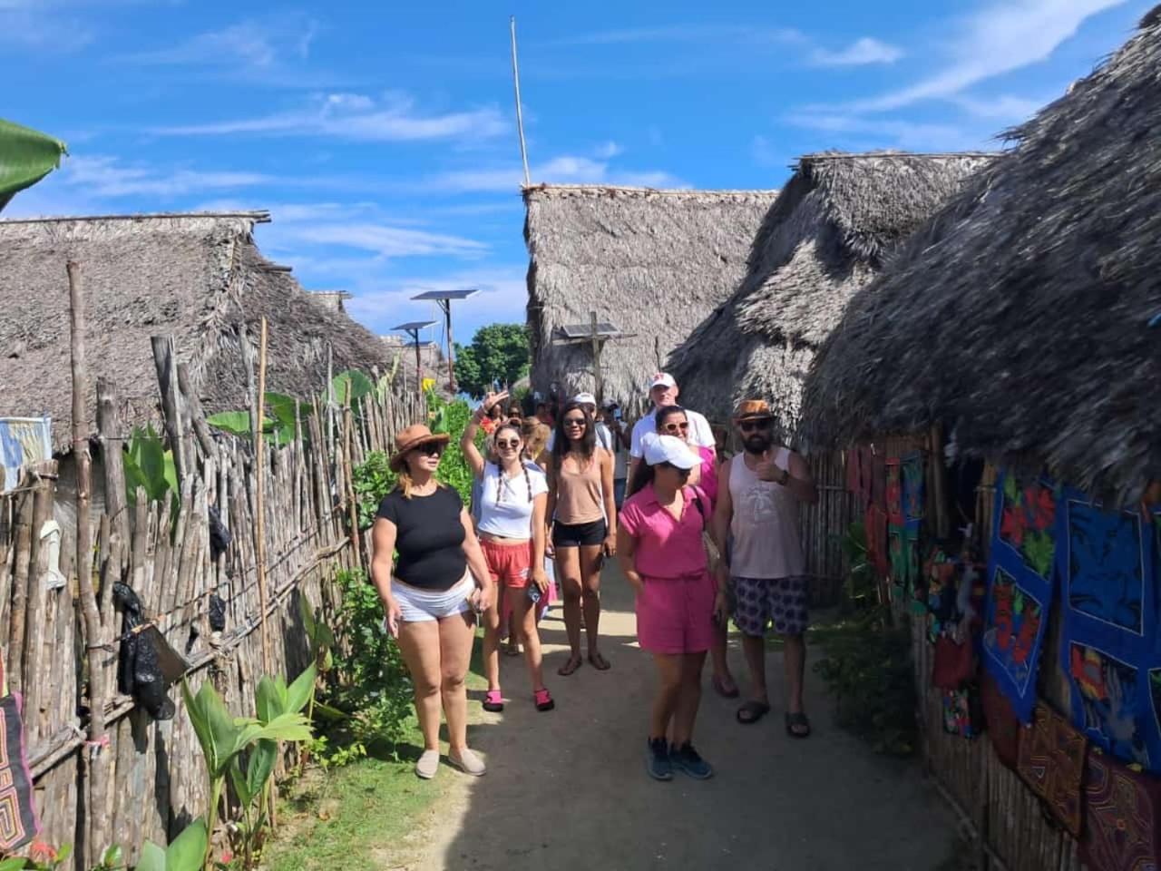 פלאיון צ'יקו Islas De San Blas Cabana Sobre El Mar Guarsidub מראה חיצוני תמונה