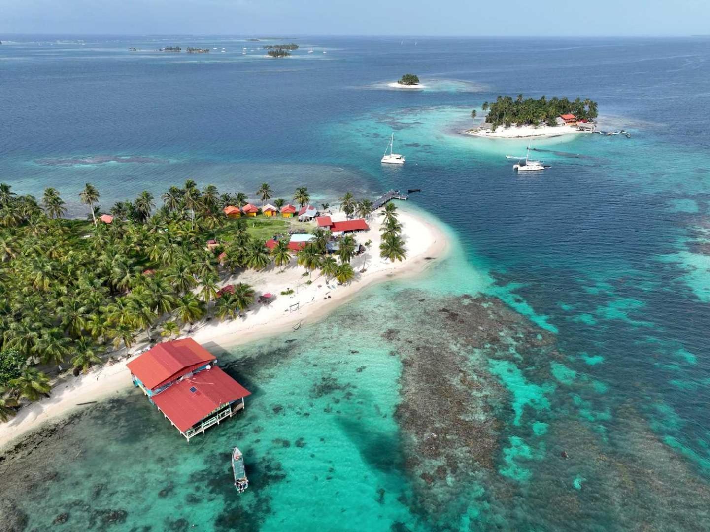 פלאיון צ'יקו Islas De San Blas Cabana Sobre El Mar Guarsidub מראה חיצוני תמונה